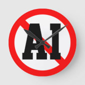 Horloge Ronde Aucune IA (Recto)