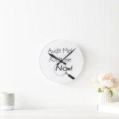Horloge Ronde Auditez-moi ! (Maison)
