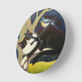 HORLOGE RONDE AUDUBON (Angle)