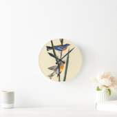 Horloge Ronde Audubon : Fauvette (Maison)