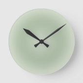 Horloge Ronde Aura Vert Sage (Recto)