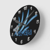 Horloge Ronde Australie (Angle)