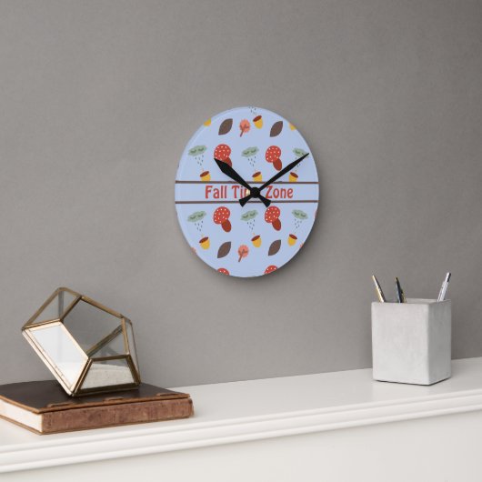 Horloge Ronde Automne (Bureau)