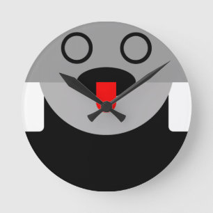 Horloge Ronde Autre dimension Alien Dada Manga Clupkitz