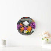 Horloge Ronde Autumn Decor (Maison)