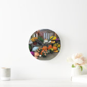 Horloge Ronde Autumn Decor (Maison)