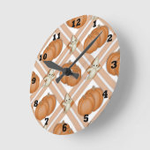 Horloge Ronde Autumn Wall Clock (Angle)