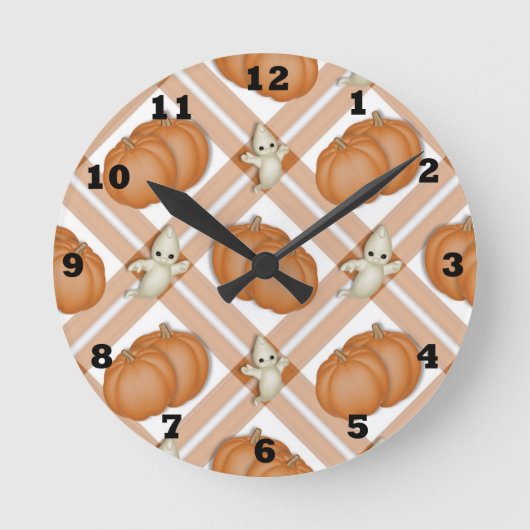 Horloge Ronde Autumn Wall Clock (Recto)