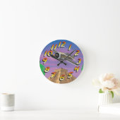 Horloge Ronde Aventure inca (Maison)