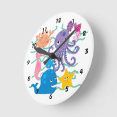 Horloge Ronde Aventure sous-marine (Angle)