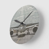 Horloge Ronde Avion (Angle)