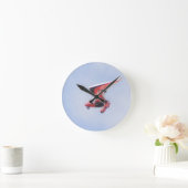 Horloge Ronde Avion Microlight (Maison)