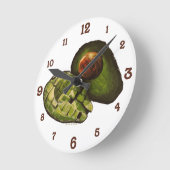 Horloge Ronde Avocado Acrylic Wall Clock (Angle)