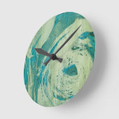 Horloge Ronde Avril Douches II (Angle)