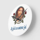 Horloge Ronde Awesome (Angle)