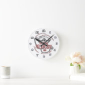 Horloge Ronde Axiome de l'infirmière visiteuse (Maison)
