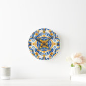 Horloge Ronde Azulejo Time Shouter Clock (Maison)