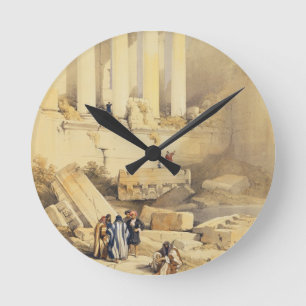 Horloge Ronde Baalbec, plaquent 79 du volume II 'de la Terre