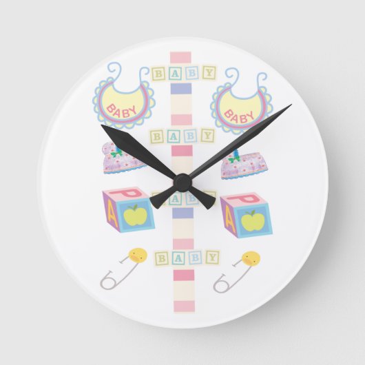 Horloge Ronde Baby clock (Recto)