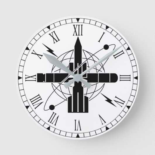 Horloge Ronde badge de la Direction de l'ET (Recto)