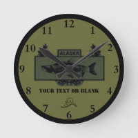 Badge de pêcheur de combat de l'Alaska