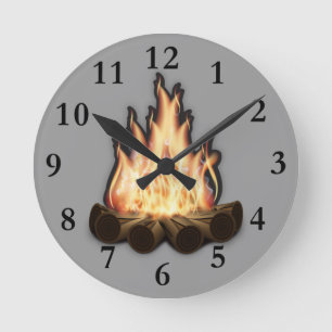 Horloge Ronde Baise clock