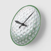 Horloge Ronde Bal de golf (Angle)