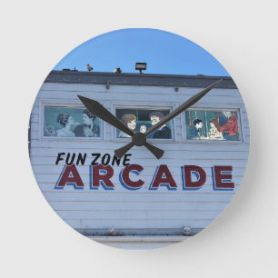 Horloge Ronde Balboa Fun Zone, Newport Beach, Californie