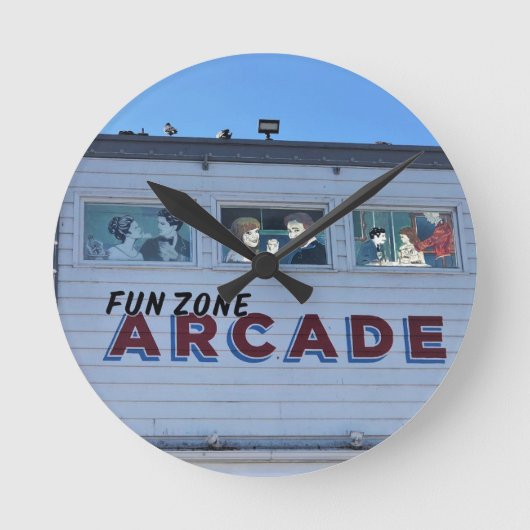 Horloge Ronde Balboa Fun Zone, Newport Beach, Californie (Recto)