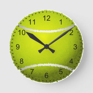 Horloge Ronde Ball de tennis