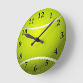 Horloge Ronde Balle de tennis (Angle)
