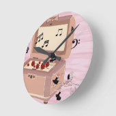 Horloge Ronde Ballerina Symphony in a Box - Ballerina Art (Angle)