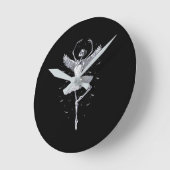 Horloge Ronde Ballerine (Angle)