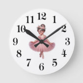 Horloge Ronde Ballerine (Recto)