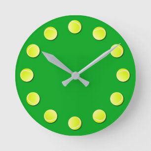 Horloge Ronde Balles de tennis