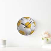 Horloge Ronde Ballon de football (Maison)