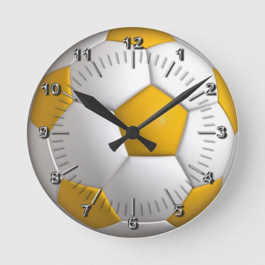 Horloge Ronde Ballon de football (Recto)