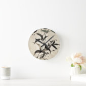 Horloge Ronde Bambou (Maison)