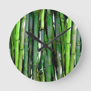 HORLOGE RONDE BAMBOU