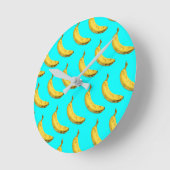Horloge Ronde Banane (Angle)