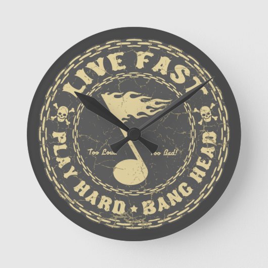 Horloge Ronde Bang Head (Recto)