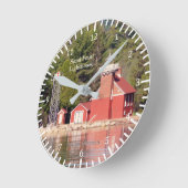 Horloge Ronde Baraga clock (Angle)