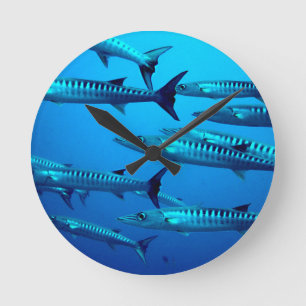 Horloge Ronde Barracudas