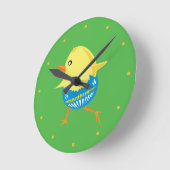 Horloge Ronde Barrage de Chick Easter (Angle)