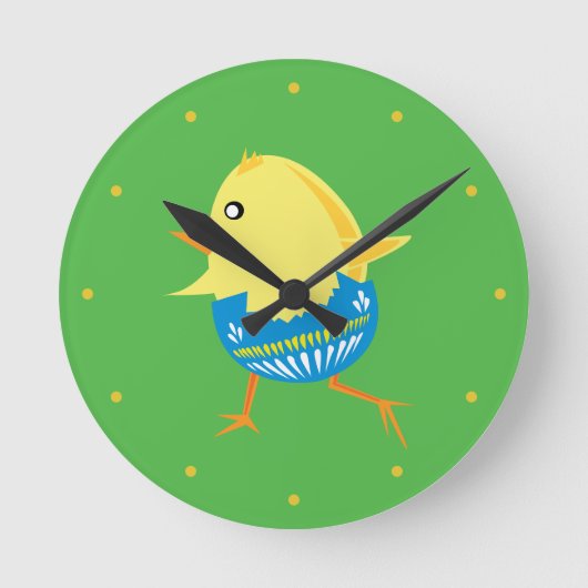 Horloge Ronde Barrage de Chick Easter (Recto)
