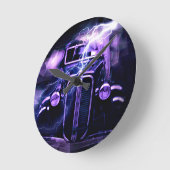 Horloge Ronde Barre chaude (Angle)