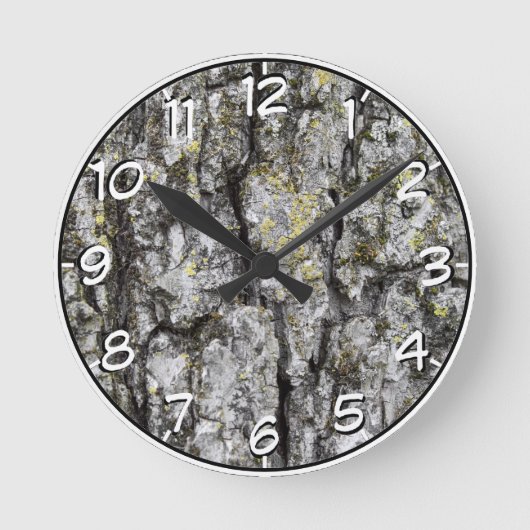 Horloge Ronde Barre d'arbre (Recto)