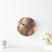 Horloge Ronde Base-ball (Maison)
