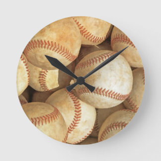Horloge Ronde Base-ball