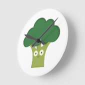 Horloge Ronde base de brocoli (Angle)